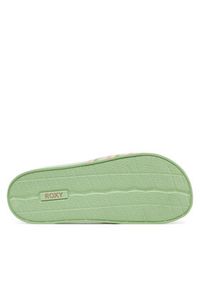 Roxy Klapki ARJL100679 Zielony. Kolor: zielony. Materiał: syntetyk #5