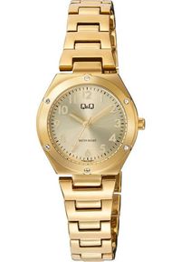 Zegarek Q&Q F19A-003P damski klasyczny złoty 28 mm .. Kolor: złoty. Styl: klasyczny #1