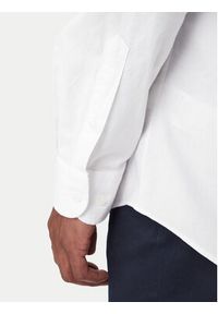 TOMMY HILFIGER - Tommy Hilfiger Koszula MW0MW40529 Biały Regular Fit. Kolor: biały. Materiał: bawełna #3