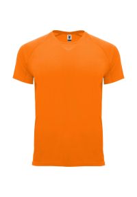 ROLY - T-shirt Dziecięca Sportowy Bahrain. Kolor: pomarańczowy. Sport: turystyka piesza