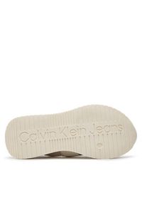 Calvin Klein Jeans Sneakersy V3X9-80894-0702 M Beżowy. Kolor: beżowy