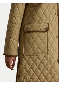 Lauren Ralph Lauren - LAUREN RALPH LAUREN Kurtka przejściowa Crested 3/4 Quilt 297P18059002 Beżowy Regular Fit. Kolor: beżowy. Materiał: syntetyk #2