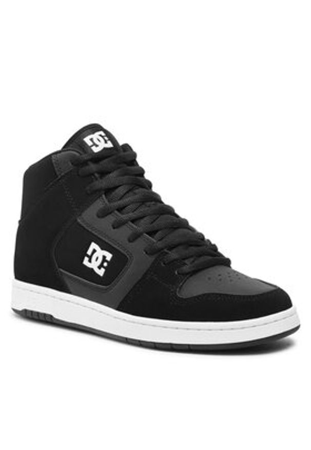 DC Sneakersy Manteca 4 Hi ADYS100743 Czarny. Kolor: czarny. Materiał: skóra