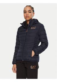 EA7 Emporio Armani Kurtka przejściowa 8NTB23 TNF8Z 0562 Granatowy Regular Fit. Kolor: niebieski. Materiał: syntetyk