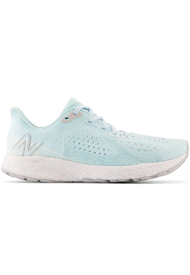 Buty damskie New Balance Fresh Foam Tempo v2 WTMPOCA2 – niebieskie. Kolor: niebieski. Materiał: materiał, syntetyk. Szerokość cholewki: normalna. Sport: fitness