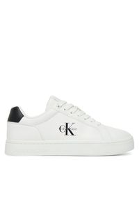 Sneakersy Calvin Klein Jeans. Kolor: biały
