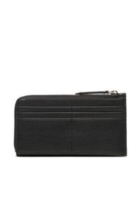 TOMMY HILFIGER - Tommy Hilfiger Duży Portfel Damski Th Feminine Large Slim Wallet AW0AW14890 Czarny. Kolor: czarny. Materiał: skóra #5