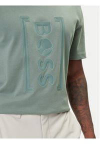 BOSS T-Shirt Iconic TL 50543905 Zielony Relaxed Fit. Kolor: zielony. Materiał: bawełna