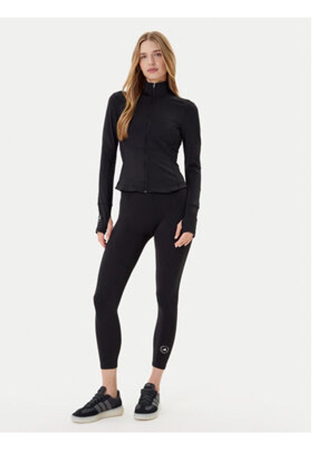 Adidas by Stella McCartney - adidas by Stella McCartney Koszulka techniczna Training Midlayer JW4551 Czarny Slim Fit. Kolor: czarny. Materiał: syntetyk