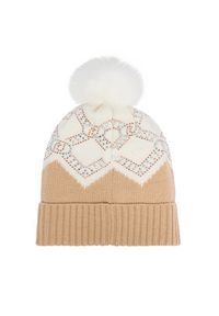 Liu Jo Czapka TF4297 MS55L Beżowy. Kolor: beżowy. Materiał: materiał #3