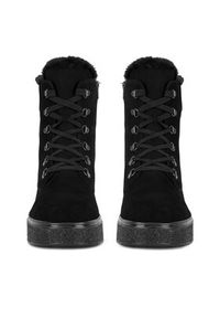 Rieker Trzewiki 78800-00 Czarny. Kolor: czarny. Materiał: skóra, zamsz #7
