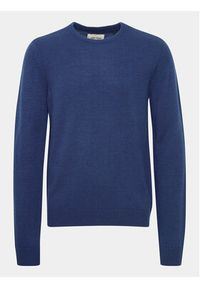 Blend Sweter 20716086 Granatowy Regular Fit. Kolor: niebieski. Materiał: syntetyk #2