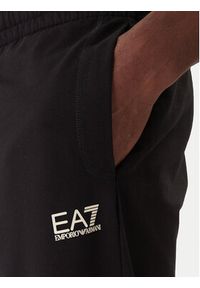 EA7 Emporio Armani Dres 7M000236 AF13512 MC156 Czarny Regular Fit. Kolor: czarny. Materiał: bawełna #5