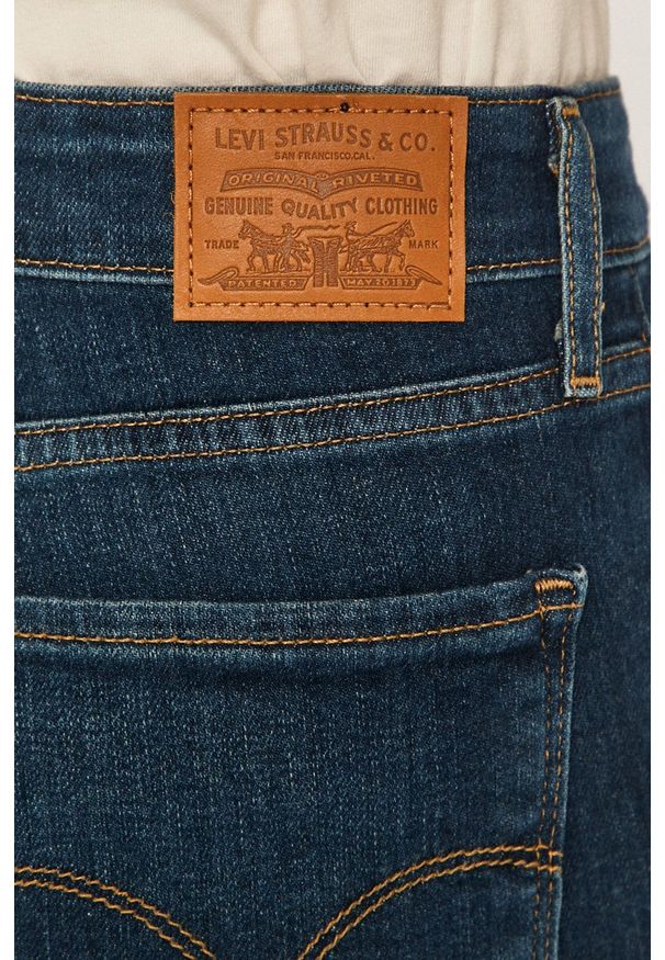 Levi's® - Levi's - Jeansy 721. Okazja: na spotkanie biznesowe. Stan: podwyższony. Kolor: niebieski. Styl: biznesowy