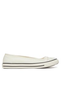 Converse Baleriny Chuck Taylor All Star Dainty Ballerina A16211C Beżowy. Kolor: beżowy. Materiał: materiał
