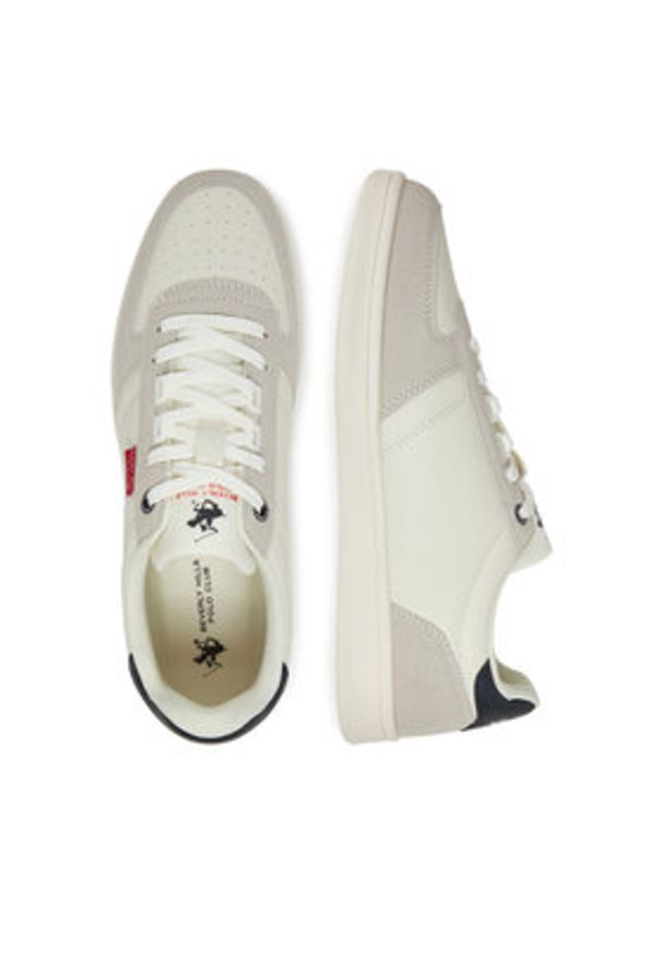 Beverly Hills Polo Club Sneakersy V5-10147 Biały. Kolor: biały. Materiał: materiał