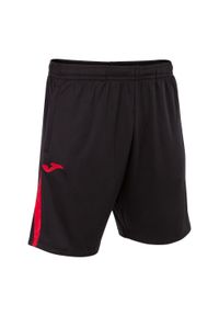 Szorty Joma Championship VII. Kolor: czerwony, wielokolorowy, czarny. Sport: piłka nożna #1