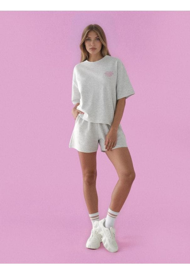 Sinsay - Bluza z krótkim rękawem - Inny. Długość rękawa: krótki rękaw. Długość: krótkie