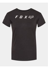 Fox Racing T-Shirt W Absolute 001 Czarny Slim Fit. Kolor: czarny. Materiał: syntetyk #1