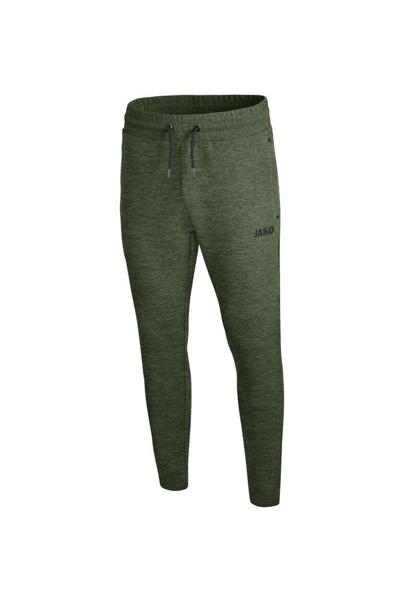 Spodnie dresowe Jako jogging Premium Basics. Kolor: zielony. Materiał: dresówka. Sport: bieganie