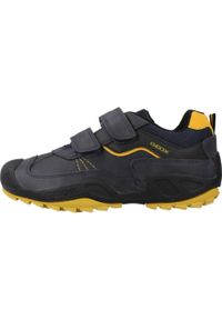 Buty do chodzenia dla dzieci Geox New Savage. Kolor: czarny, niebieski, wielokolorowy, żółty. Sport: turystyka piesza