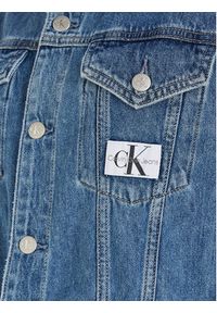 Calvin Klein Jeans Sukienka jeansowa J20J221269 Niebieski Regular Fit. Kolor: niebieski. Materiał: bawełna