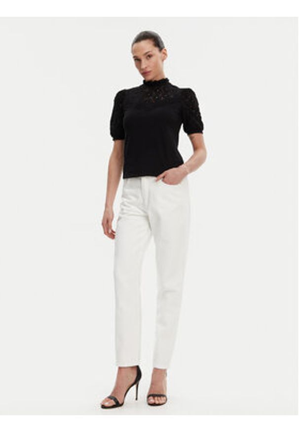 ACCESS FASHION Jeansy 53-8024-581 Biały Straight Leg. Kolor: biały