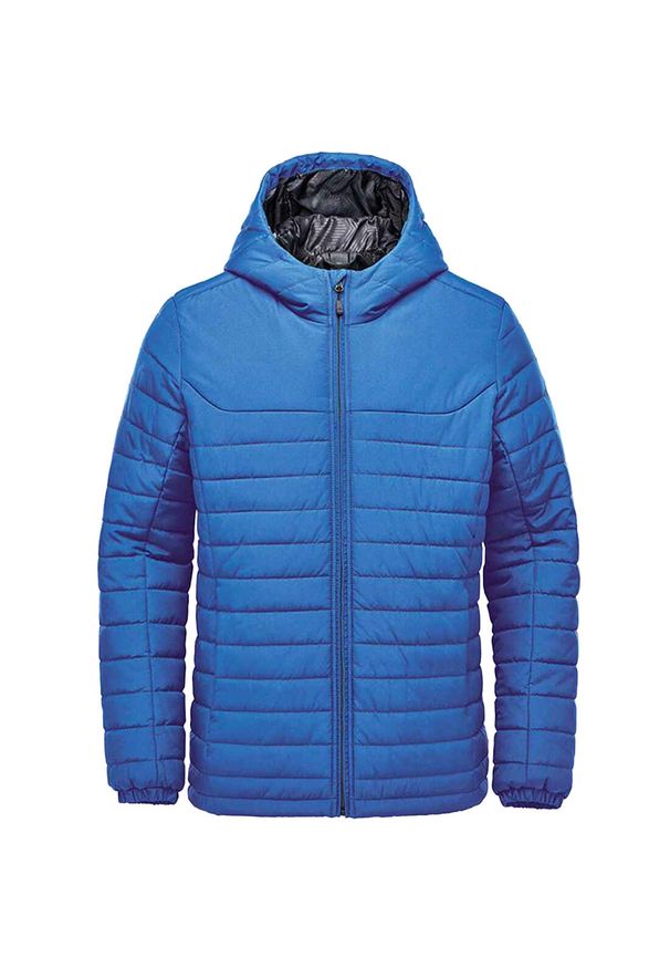 STORMTECH - Męska Pikowana Bluza Z Kapturem Nautilus. Typ kołnierza: kaptur. Kolor: niebieski