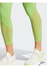 Adidas - adidas Legginsy Tailored HIIT Training 7/8 Leggings IK4247 Zielony. Kolor: zielony. Materiał: syntetyk