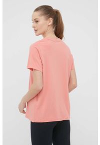 DKNY - Dkny - T-shirt DP1T5894 damski kolor różowy. Kolor: różowy. Wzór: nadruk #4