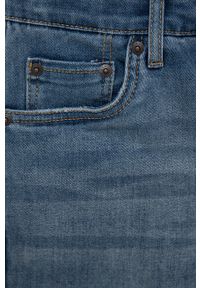Levi's® - Levi's szorty jeansowe dziecięce. Okazja: na co dzień, na spotkanie biznesowe. Kolor: niebieski. Materiał: jeans. Styl: biznesowy, casual