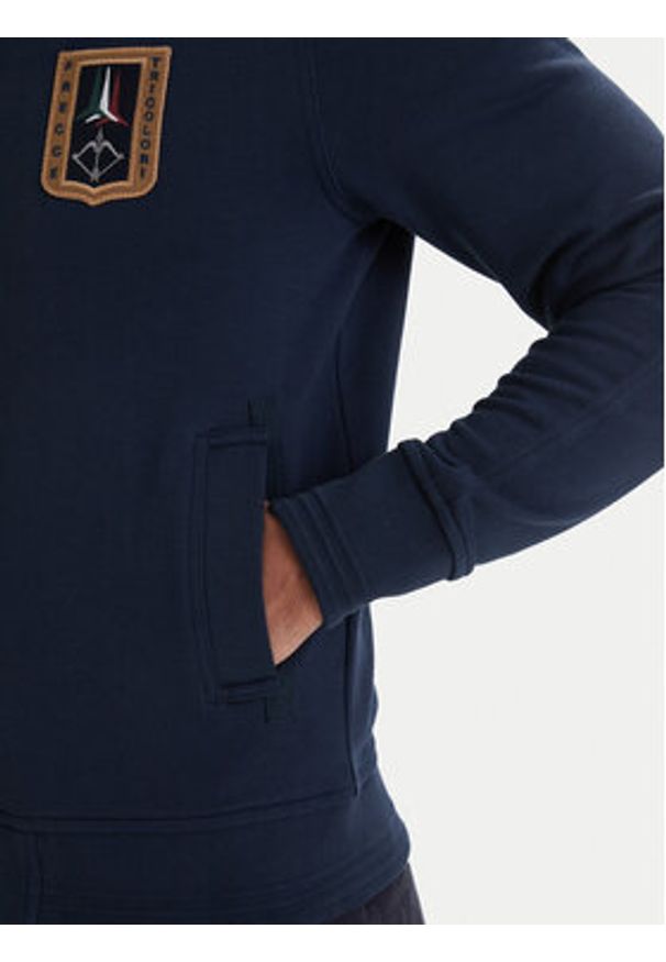 Aeronautica Militare Bluza 261FE2102UF00679 Granatowy Regular Fit. Kolor: niebieski. Materiał: bawełna