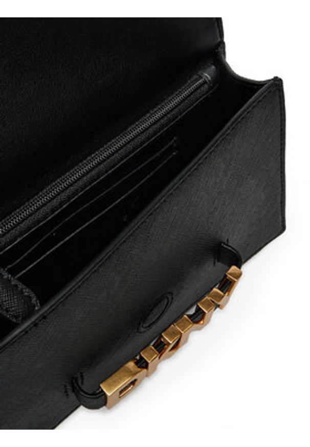 DKNY Torebka Avril R435OG58 Czarny. Kolor: czarny. Materiał: skórzane