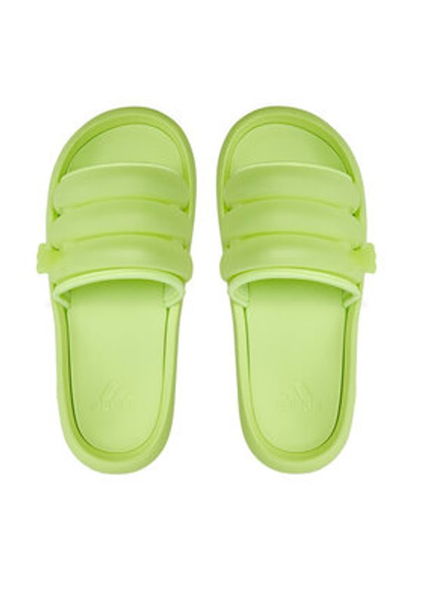 Adidas - adidas Klapki Zplaash Slides IF0889 Zielony. Kolor: zielony. Materiał: syntetyk