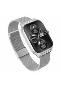 GARETT - Smartwatch Garett GRC Activity 2 srebrny matowy. Rodzaj zegarka: smartwatch. Kolor: srebrny. Styl: sportowy #5