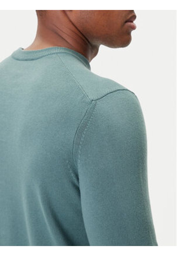 BOSS Sweter Kanovano_S 50527583 Zielony Regular Fit. Kolor: zielony. Materiał: bawełna