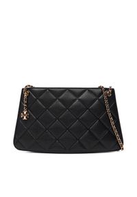 Tory Burch Torebka Fleming Pochette 176623 Czarny. Kolor: czarny. Materiał: skórzane #1