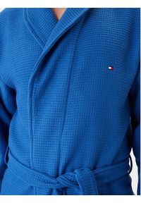 TOMMY HILFIGER - Tommy Hilfiger Szlafrok Waffle UM0UM03524 Niebieski. Kolor: niebieski. Materiał: bawełna #3