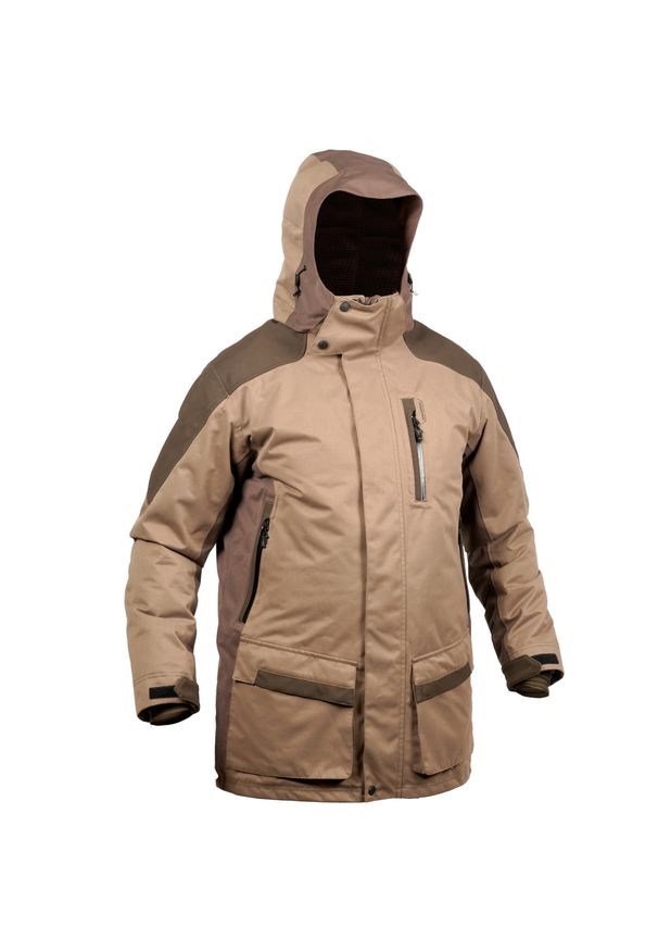 Kurtka myśliwska zimowa SOLOGNAC WTP 520 warm. Materiał: materiał, tkanina. Sezon: zima