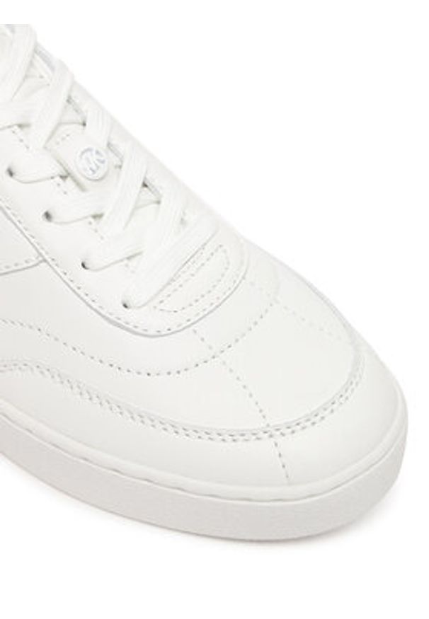 MICHAEL Michael Kors Sneakersy Kaycee 43T5KCFS1L Biały. Kolor: biały. Materiał: skóra
