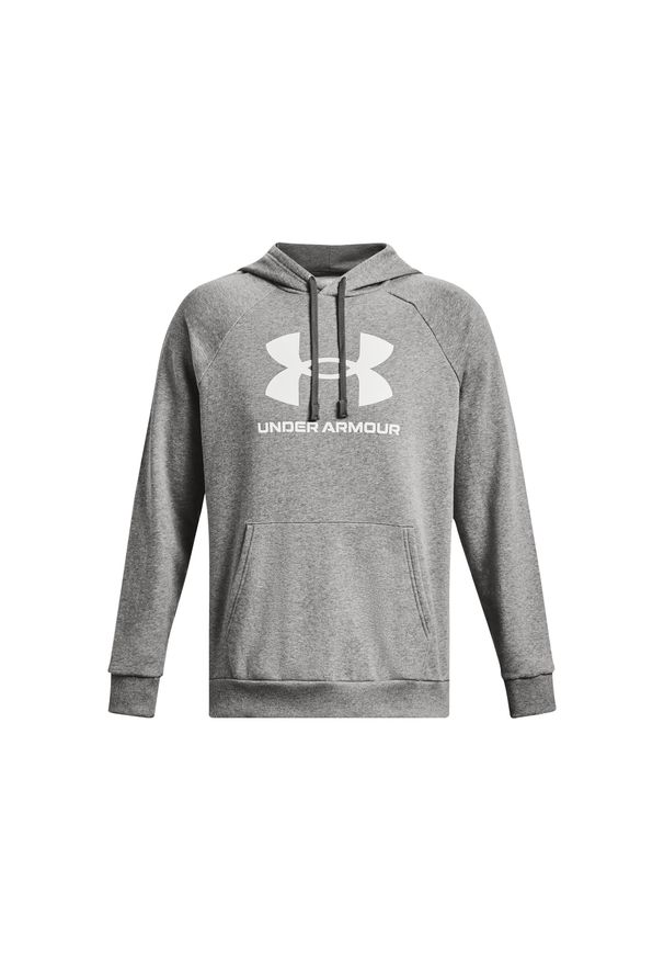 Bluza z kapturem Under Armour Rival Fleece Logo. Typ kołnierza: kaptur. Kolor: szary, biały, wielokolorowy. Sport: fitness
