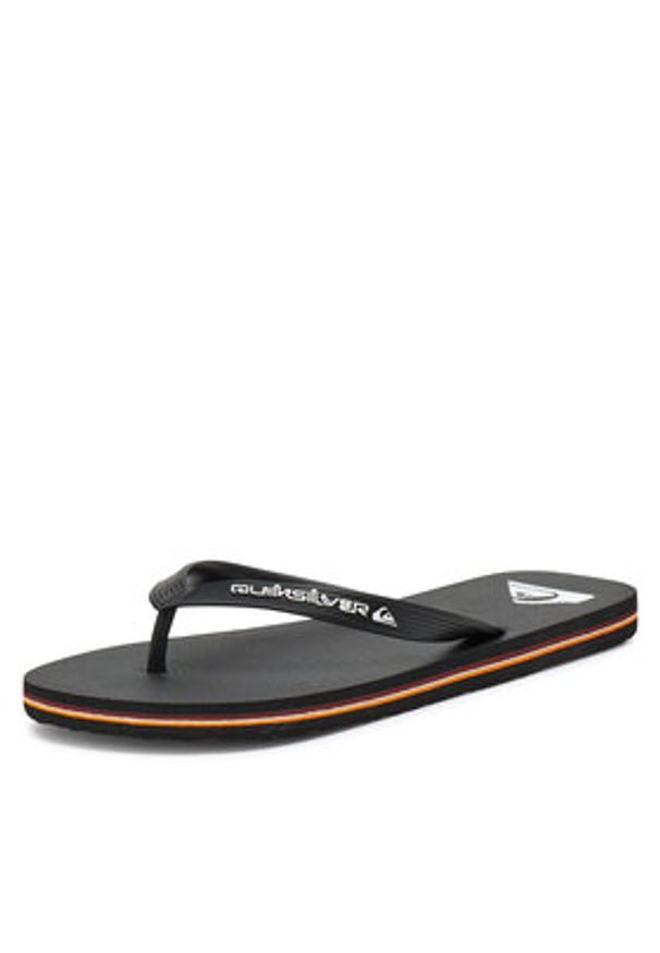 Quiksilver Japonki 839474 Czarny. Kolor: czarny. Materiał: syntetyk