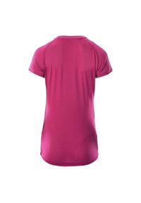 IQ - T-shirt Damski Treilo. Kolor: fioletowy, różowy, wielokolorowy. Sport: turystyka piesza