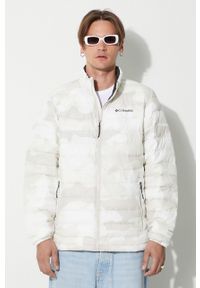 columbia - Columbia kurtka sportowa Powder Lite Jkt kolor beżowy 1698001. Kolor: beżowy. Materiał: syntetyk, materiał, puch. Technologia: Omni-Heat (Columbia)