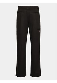 Dickies Spodnie materiałowe Double DK0A4XZE Czarny Slim Fit. Kolor: czarny. Materiał: bawełna #3