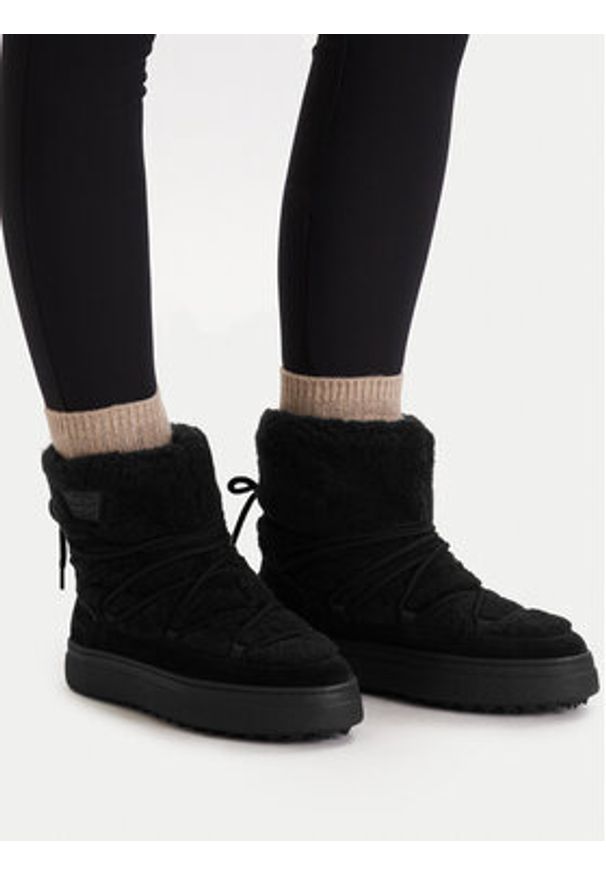 GANT - Gant Śniegowce 31541101 Czarny. Kolor: czarny. Materiał: wełna