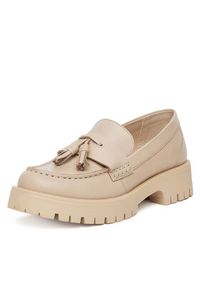 Sergio Bardi Loafersy ARC-F1091-05SB Beżowy. Kolor: beżowy. Materiał: skóra #4