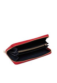 TOMMY HILFIGER - Tommy Hilfiger Portfel Th Icon Lrg Za AW0AW18483 Czerwony. Kolor: czerwony. Materiał: skóra #3