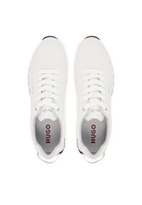 Hugo - HUGO Sneakersy Icelin 50552629 Biały. Kolor: biały. Materiał: skóra #5