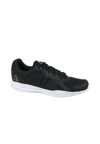 Buty treningowe męskie Reebok Trainfusion Nine 30. Zapięcie: sznurówki. Kolor: czarny. Materiał: syntetyk, tkanina, materiał. Szerokość cholewki: normalna. Sport: fitness